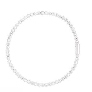 Silpada Charlotte Stretch Sterling Silver Bead Bracelet – Retired B2879